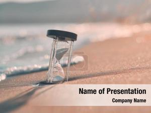Sand Glass PowerPoint Template