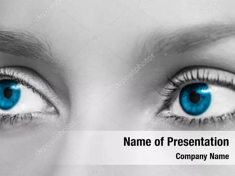 Closeup of Very Blue Eye