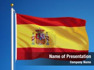 Flag of Spain PowerPoint Template