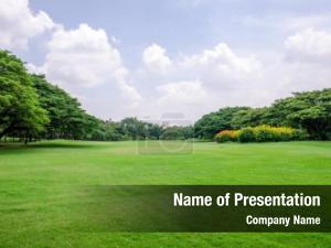 Grass Field PowerPoint Template
