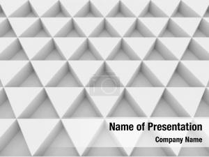 Gray Abstract Triangles PowerPoint Template