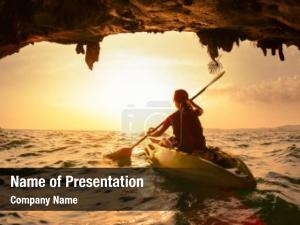 Kayaking PowerPoint Template