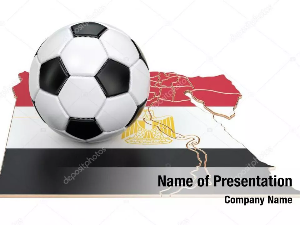 Ball With Flag Of Egypt