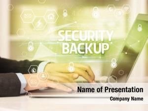 Inscription security backup laptop, internet