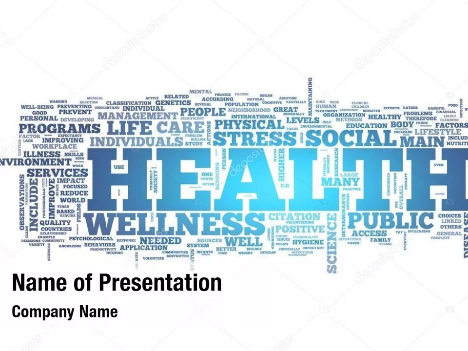 Health Word Cloud