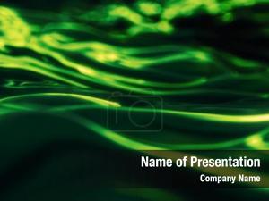 Curved Lines on Green