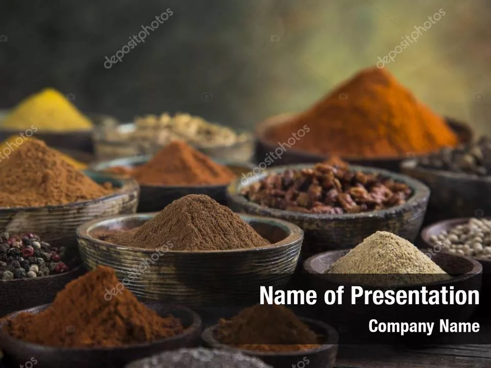 Culinary Spices and Herbs