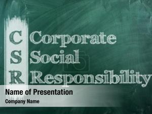 Corporate concept csr social responsibility