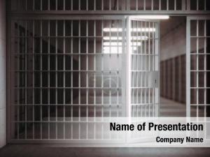 Prison Cell PowerPoint Template
