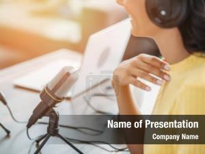 Broadcasting PowerPoint Template