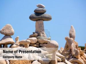 Stone Figures PowerPoint Template