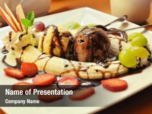 Banana Split PowerPoint Template