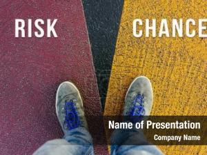 Abstract Opposites PowerPoint Template