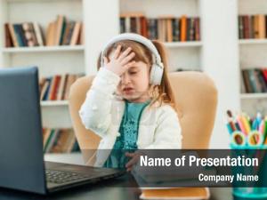 Child Computer Training PowerPoint Template