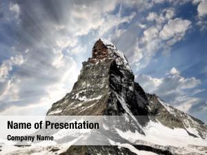 Mountain Peak PowerPoint Template