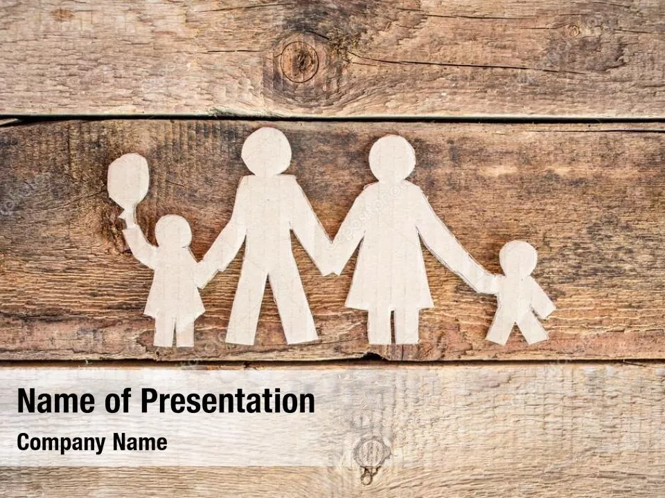 Paper Family Silhouette