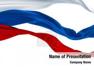 Tricolor Wave PowerPoint Template