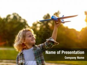 Toy Plane PowerPoint Template