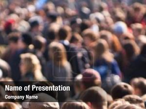 Crowd PowerPoint Template