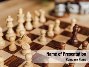 Game of Chess PowerPoint Template