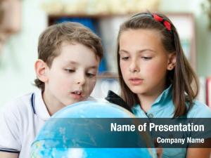 Study of Geography PowerPoint Template