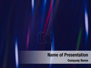 Rays Of Light PowerPoint Template