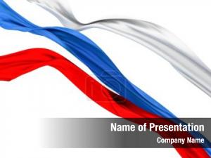 Abstract Tape Swirl PowerPoint Template