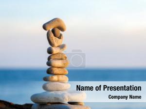 Balanced Stones PowerPoint Template