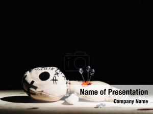 Voodoo Love Doll PowerPoint Template