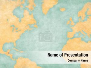 Sea Map PowerPoint Template