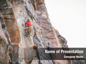 Sport Climbing PowerPoint Template