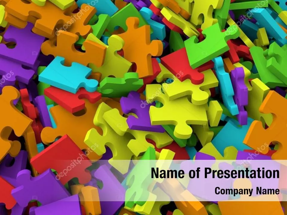 Pile of Puzzle Pieces