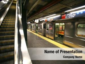 Subway Station PowerPoint Template