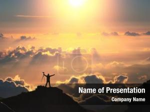 Peak Of Success PowerPoint Template