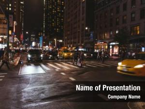 Dark City PowerPoint Template