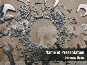 Wrench Set PowerPoint Template