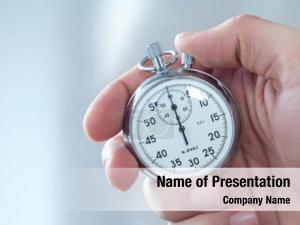 Stopwatch PowerPoint Template