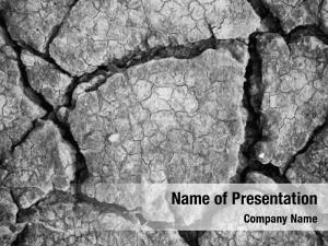 Earth Crack PowerPoint Template