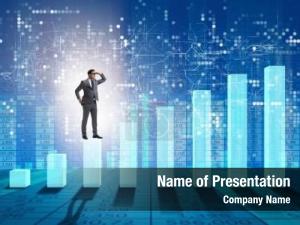 Businessman Climbing Graph