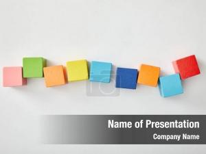 Colorful Cubes PowerPoint Template