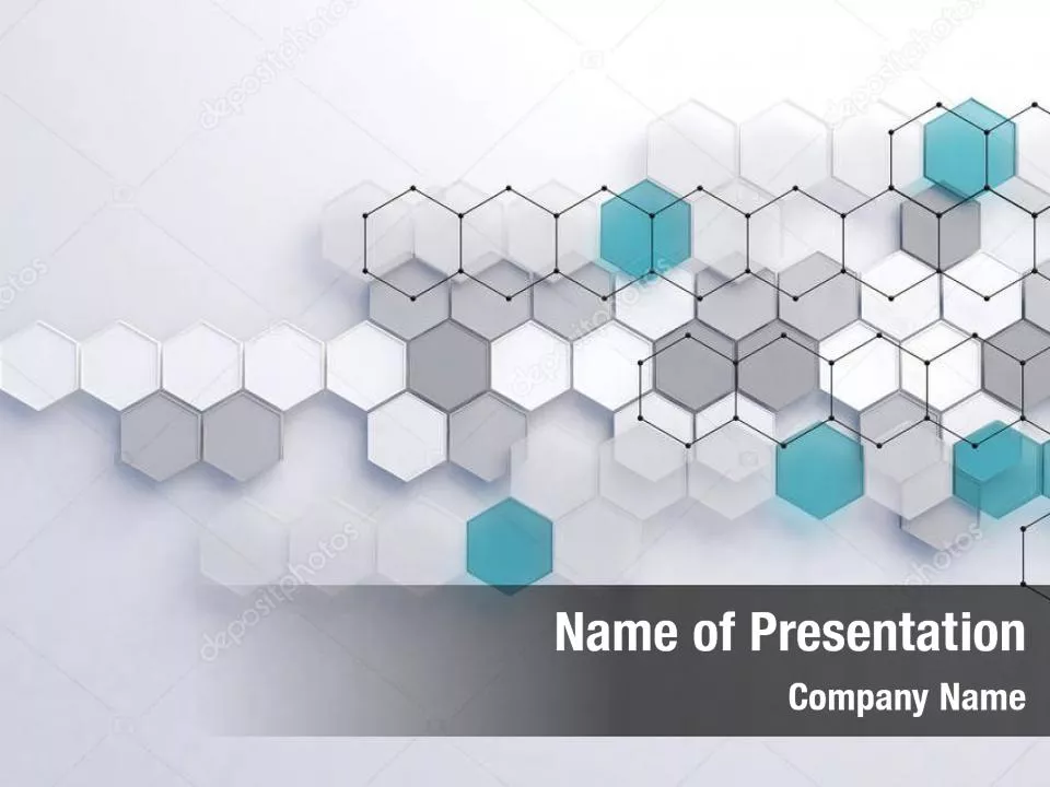 Abstract High Tech Hexagons