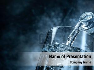 Pouring Water PowerPoint Template