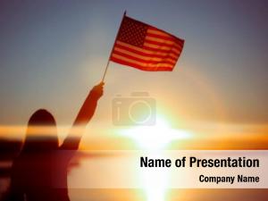 American Flag Day PowerPoint Template