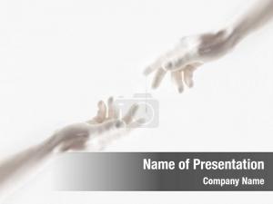 Hand to Hand PowerPoint Template