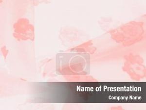Pink Floral Theme PowerPoint Template