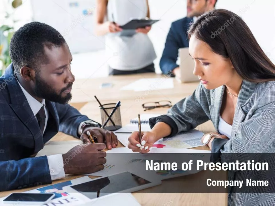 Business Women Business Man