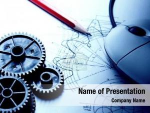 Mechanical Sketch PowerPoint Template