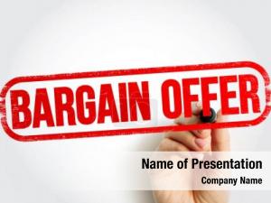 Bargain PowerPoint Template