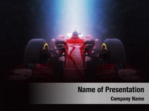 Formula One Bolide PowerPoint Template