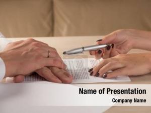 Contractual Agreement PowerPoint Template